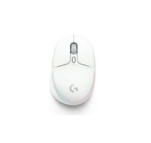 White wireless mouse